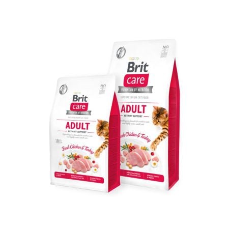 Brit Care Cat Grain-Free ADULT ACTIVITY SUPPORT Fresh Chicken & Turkey