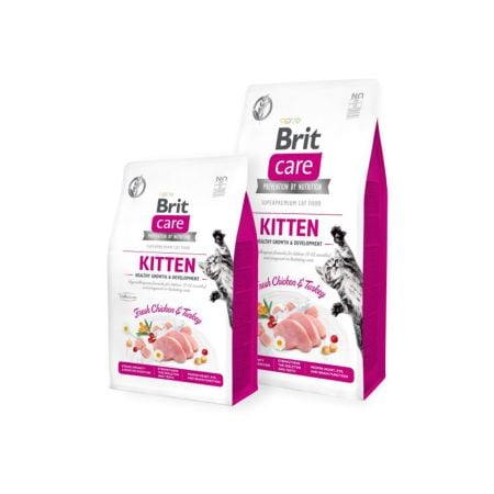 Brit Care Cat Grain-Free KITTEN HEALTHY GROWTH AND DEVELOPMENT