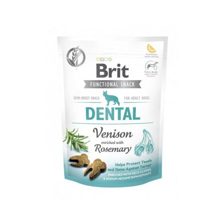 Brit Care Dog Functional Snack Dental Venison with Rosemary 150g