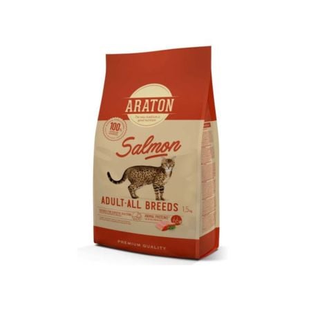 Araton Cat Dry Food for Adult with Salmon