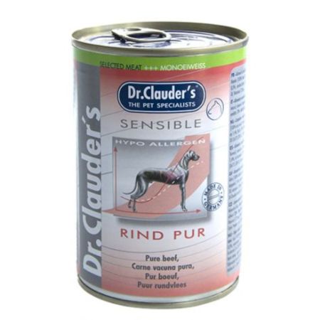 Dr.clauder's Sensible rind pur dog wet food 400 g*6