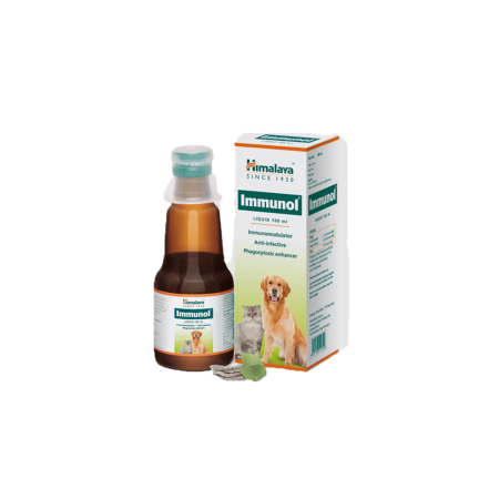 Himalaya Immunol for Dogs and Cats to support immunity 100ml